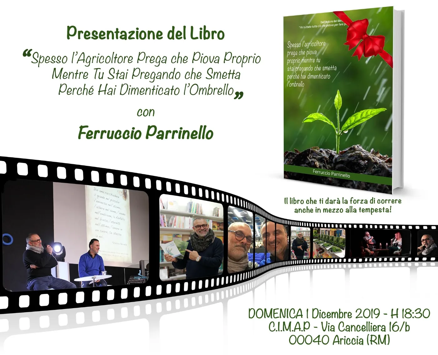 Locandina Presentazione del libro  C.I.M.A.P.