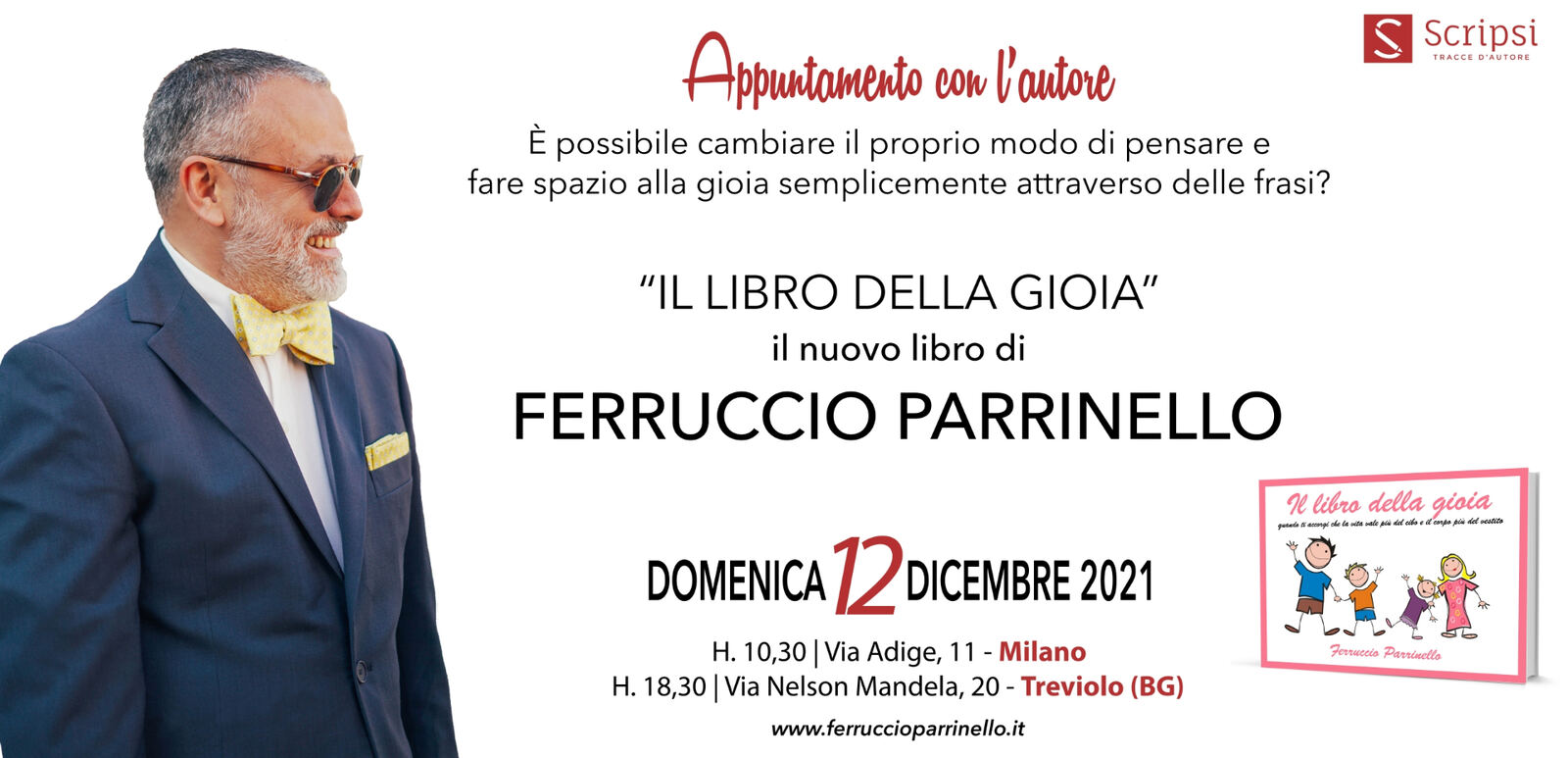 Locandina Presentazione Nuovo Libro Milano